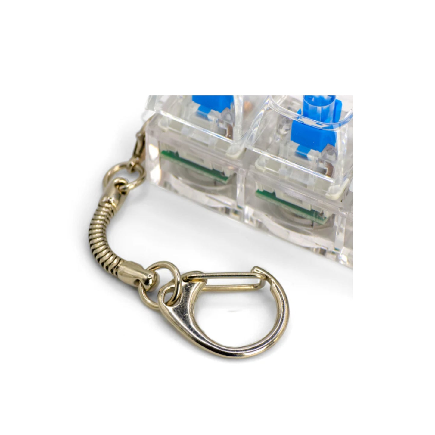 keychain with led keyboard antistress